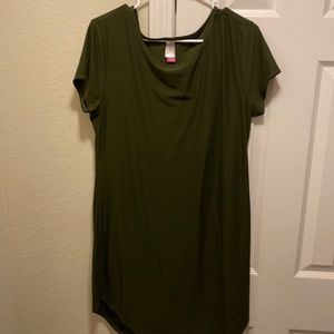 Green dress